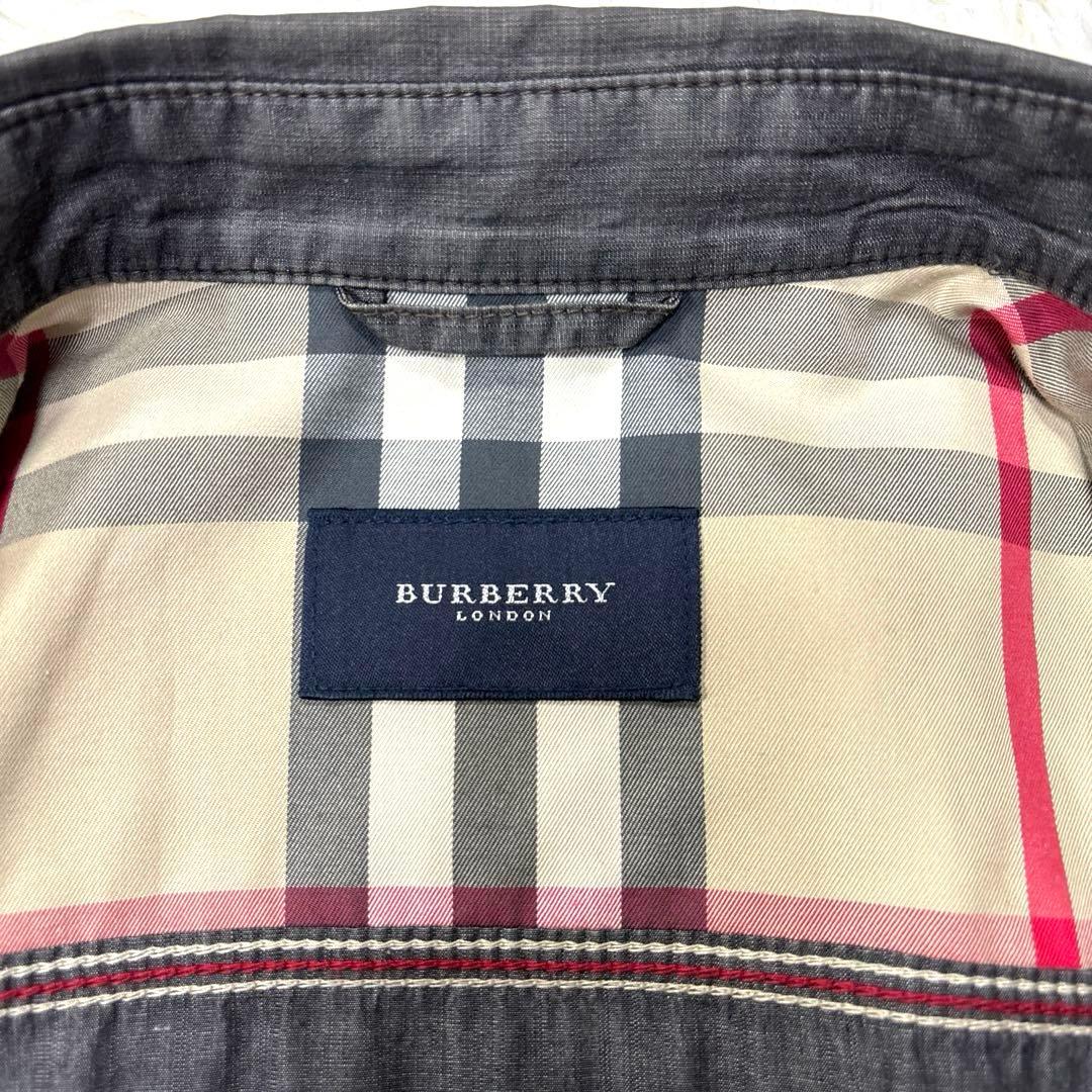 美品✨BURBERRY LONDON ミリタリージャケット　メガチェック　L