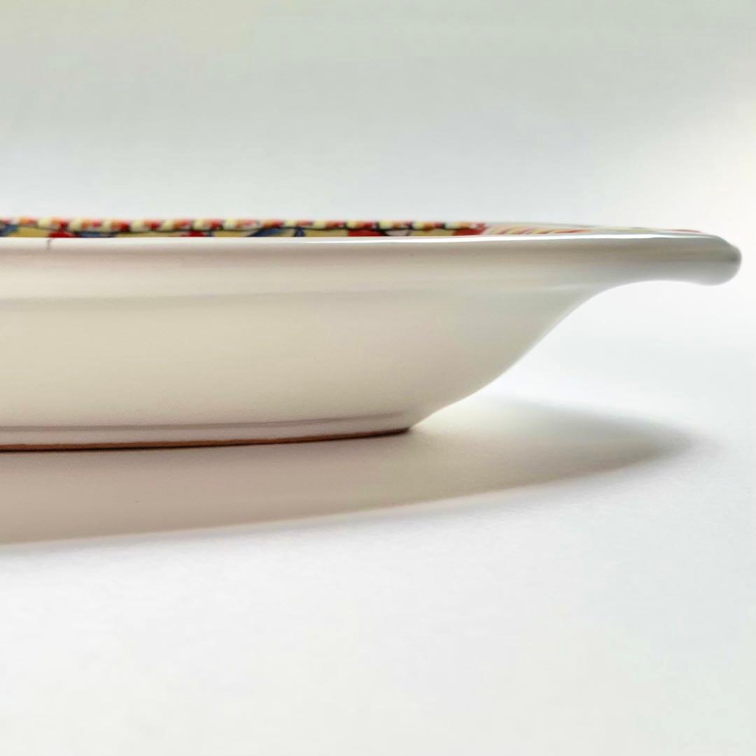 アレッサンドロ社　ペッシェ楕円皿　36cm x 18 cm 高さ3.5cm