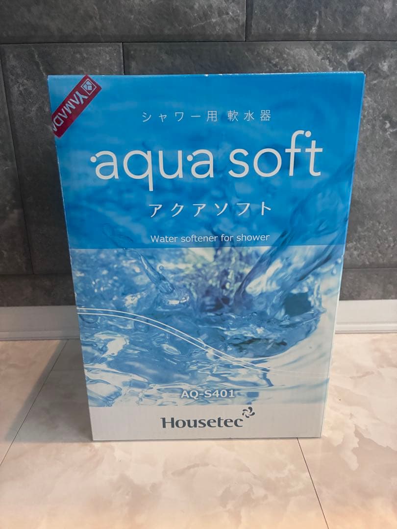 【新品】Housetec aqua soft AQ-S401 シャワー用　軟水器