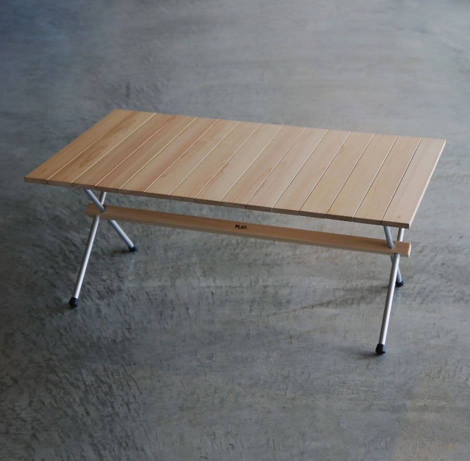 play ヒノキロールテーブル　Lサイズ