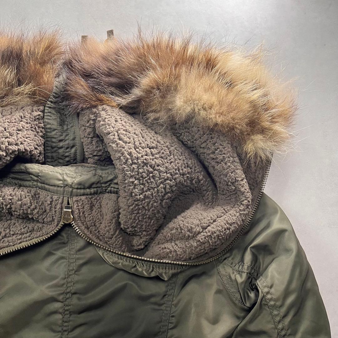 ジャケット・アウター goa n-2b n-3b fur military jacket Y2K