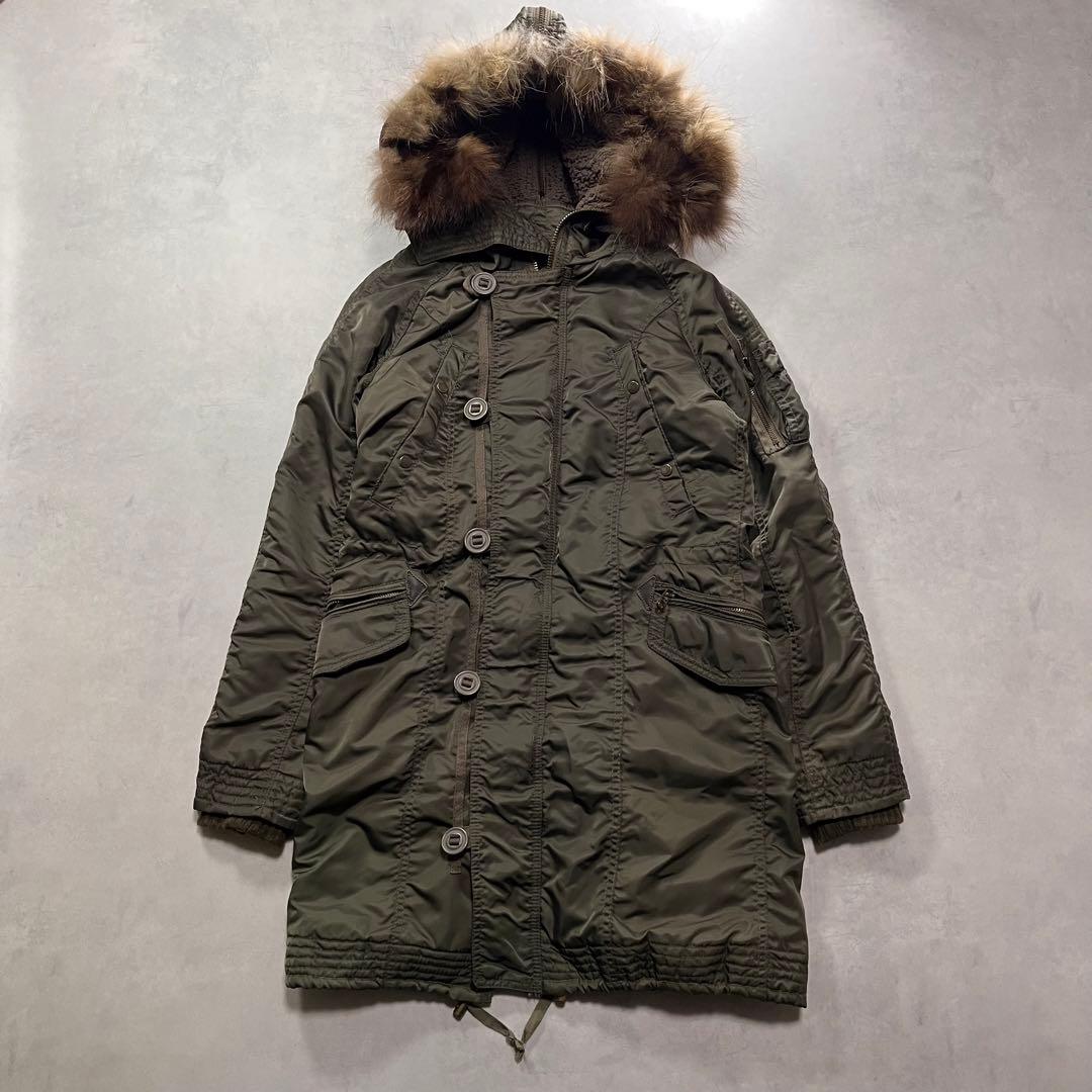 ジャケット・アウター goa n-2b n-3b fur military jacket Y2K