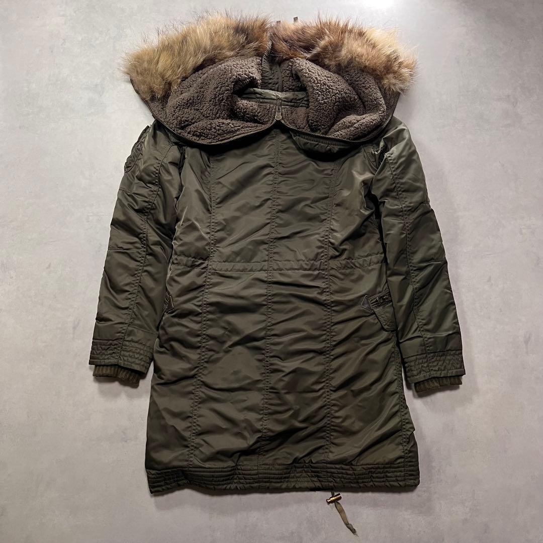 ジャケット・アウター goa n-2b n-3b fur military jacket Y2K