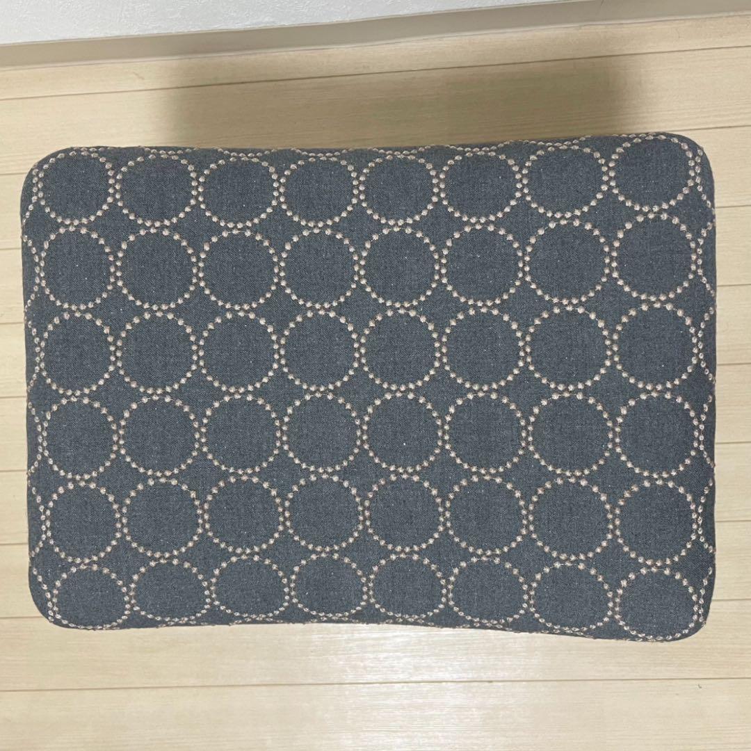 ミナペルホネン dop タンバリン スクエア スツール 【グレー】オットマン