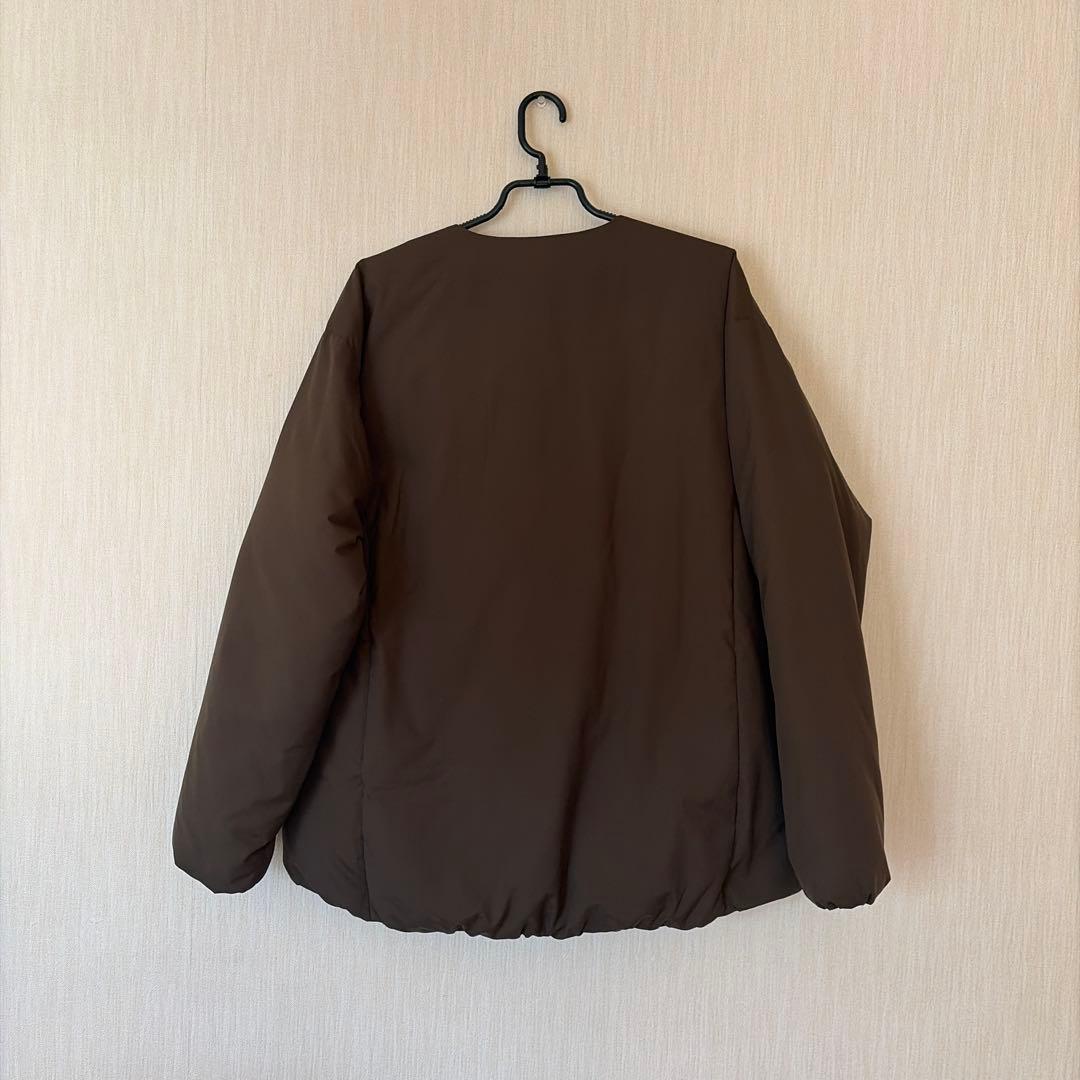 THE LOFT LABO ノーカラーダウンジャケット