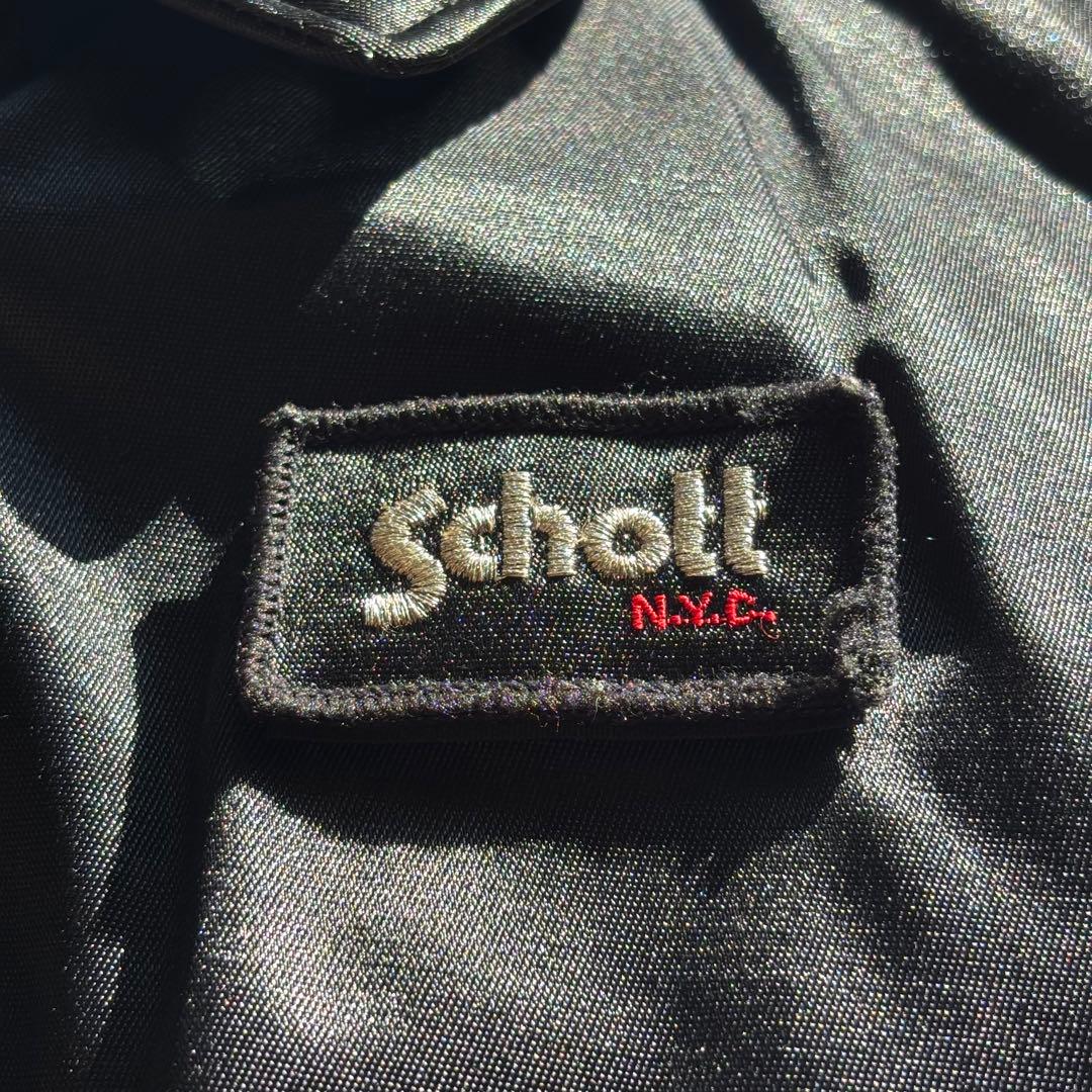 【超希少】美品 ショット CWU-R フライトジャケット ブラック 90s 短丈