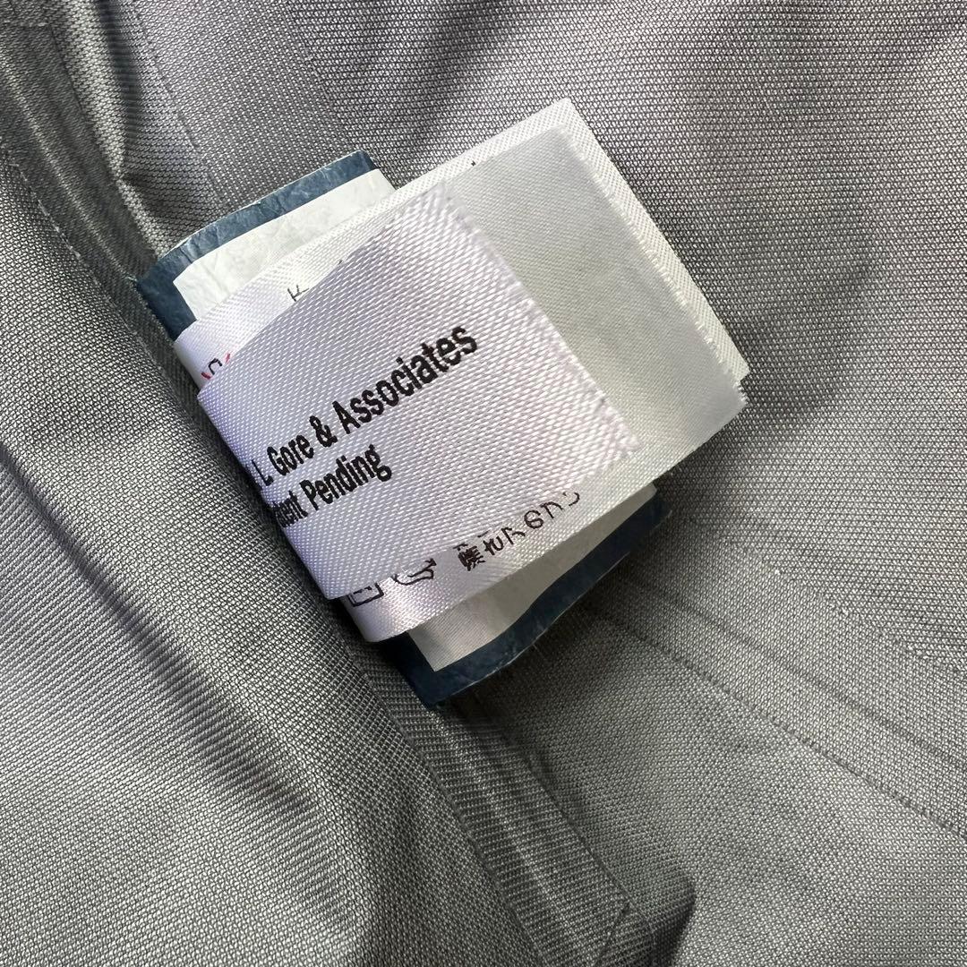 美品　モンベル　ストームクルーザー　ゴアテックス　ブルーグリーン　登山　メンズ