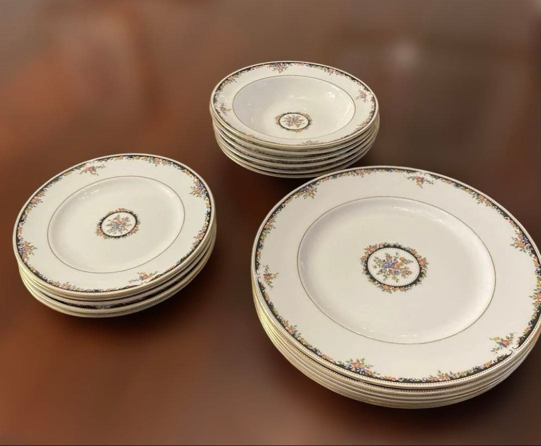 ウェッジウッドオズボーンプレートセット