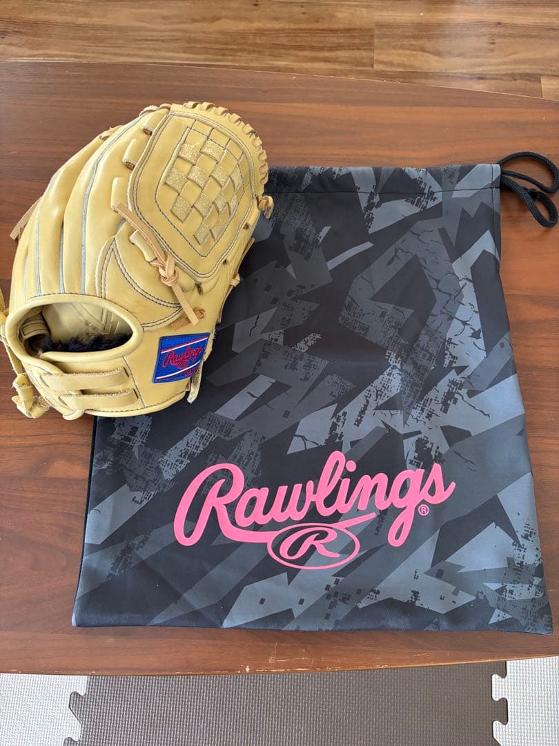 値下げ ローリングス 少年用軟式グローブ 湯もみ型付け済み グラブ袋付