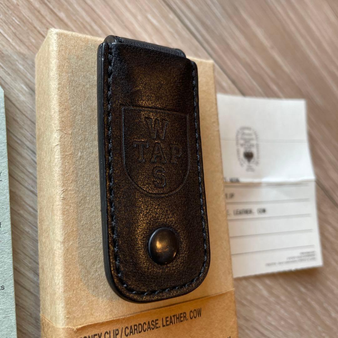 小物 WTAPS Money Clip Cardcase Leather Cow