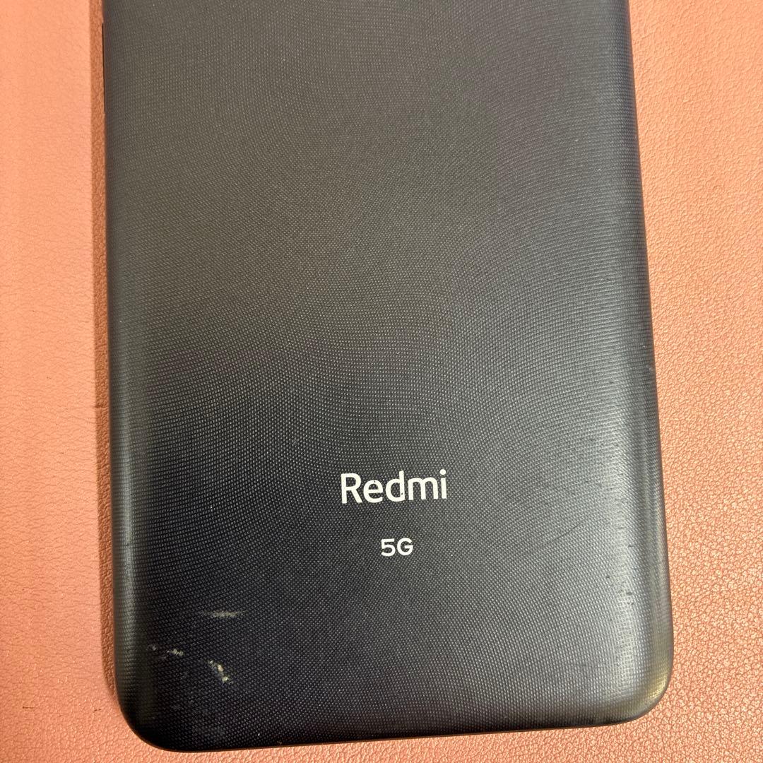 Redmi 5G スマートフォン 本体 ブラック　Redmi Note 9T