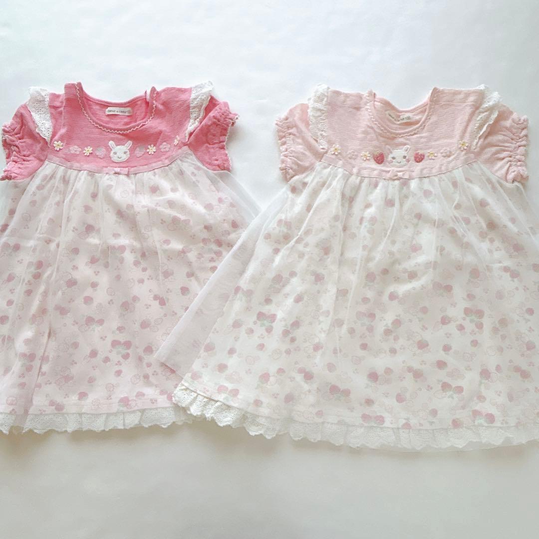 【クーラクール】ワンピース♡カーディガン18点まとめ売り100cm