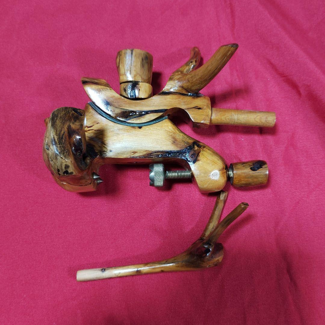 ヘラブナ釣り万力・杜松 万力・杜松竿枕・オーダ一制作一点物希少です・240