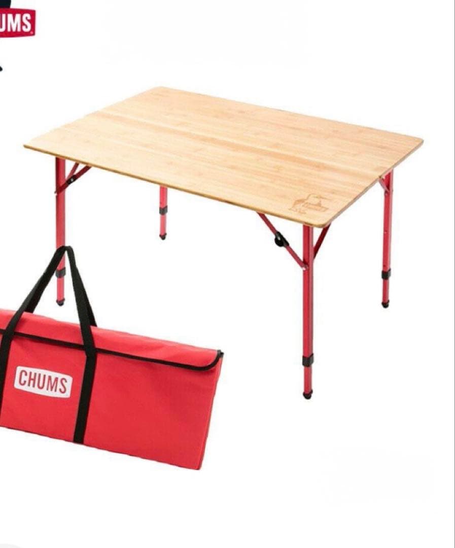CHUMS バンブーテーブル100 収納バッグ付き