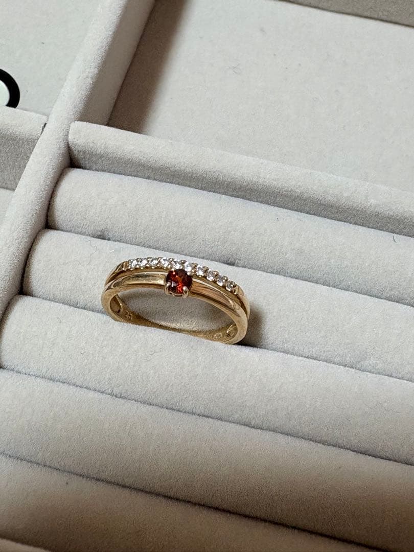 ツツミ ルビーリング K10