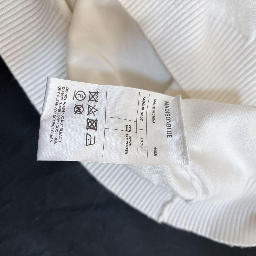 人気☆マディソンブルー　HELLO CREW NECK PO ニット