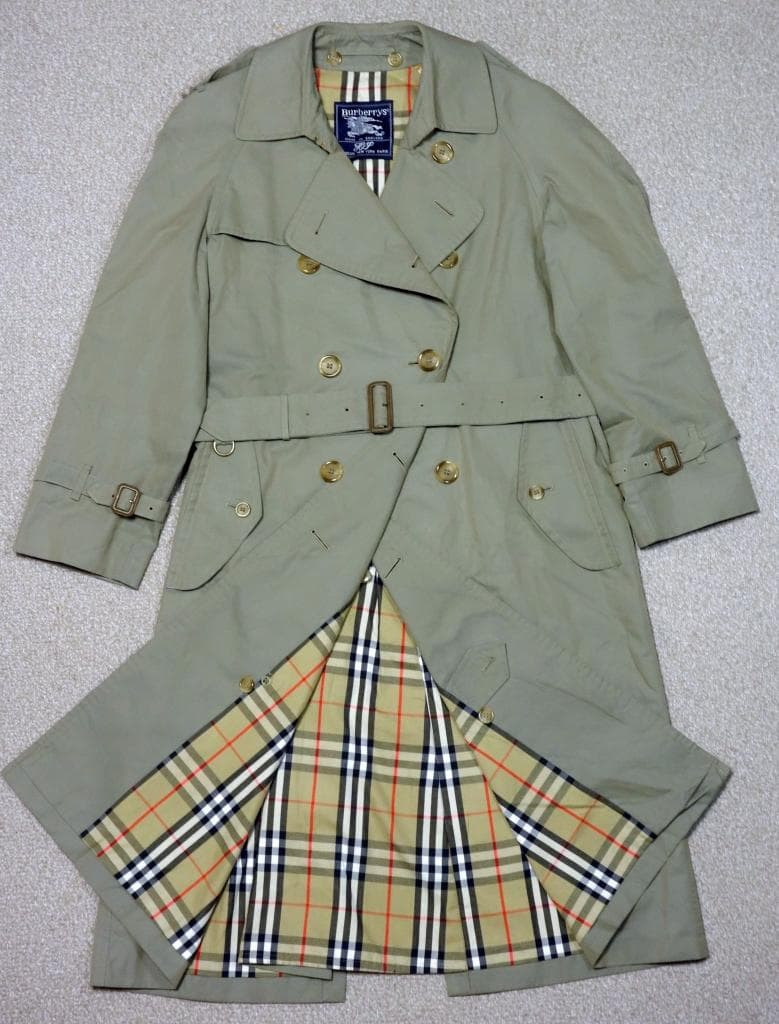 Burberrys バーバリー ダブルトレンチコート 英国製