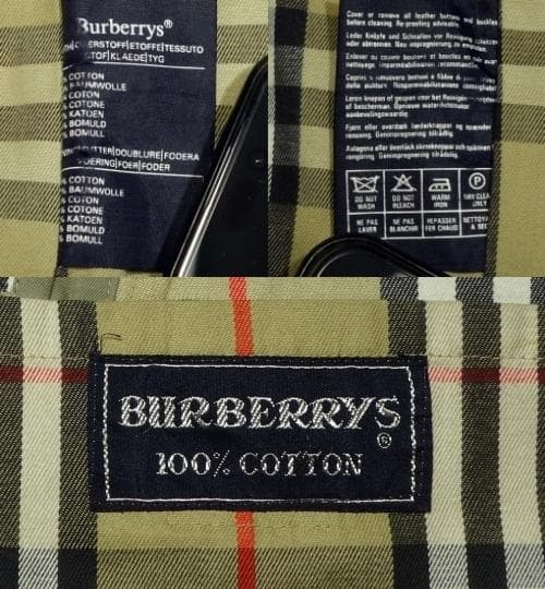 Burberrys バーバリー ダブルトレンチコート 英国製