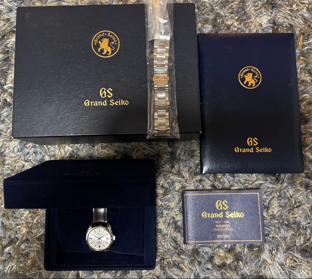【美品】Grand Seiko SBGR001 自動巻 36mm おまけ付