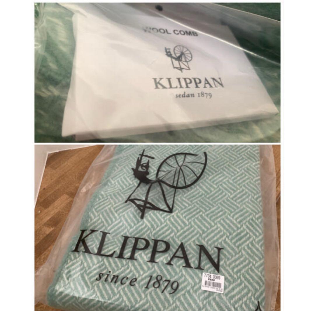 【新品未使用】ACTUS伊勢丹取扱い☆KLIPPANスローケット130×200