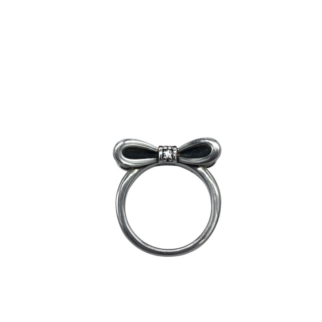 Justin Davis promiseリボン リング　約15.5号