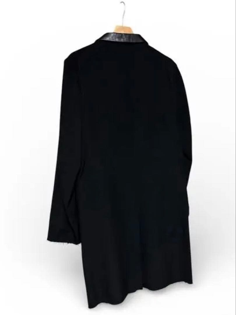 COMME des GARÇONS HOMME PLUS 襟レザーコート