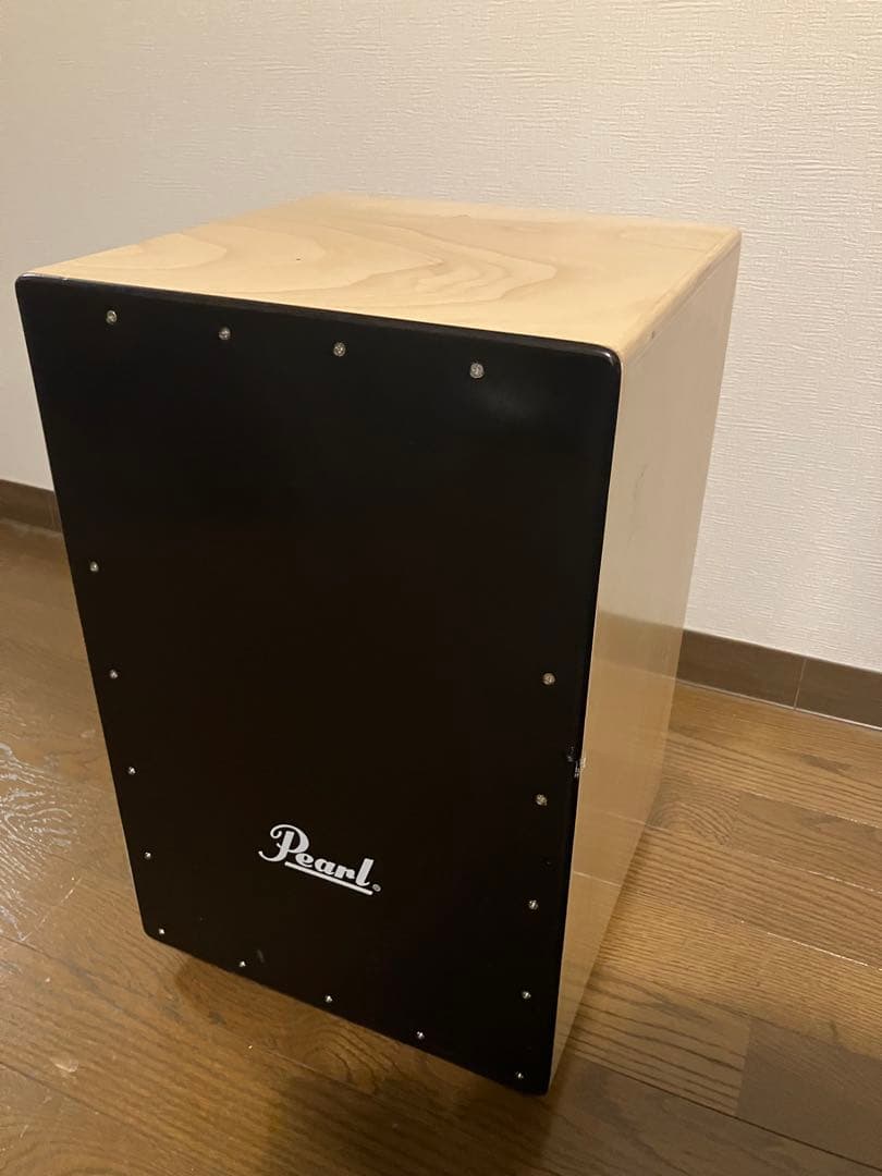 Pearl 木製カホン ナチュラル/ブラック