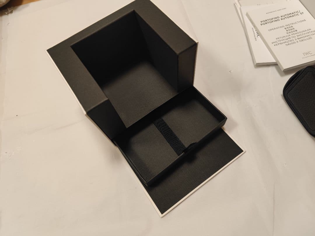 極美品IWC ポートフィノ 37 12Pダイヤ IW458101 サントーニ純正