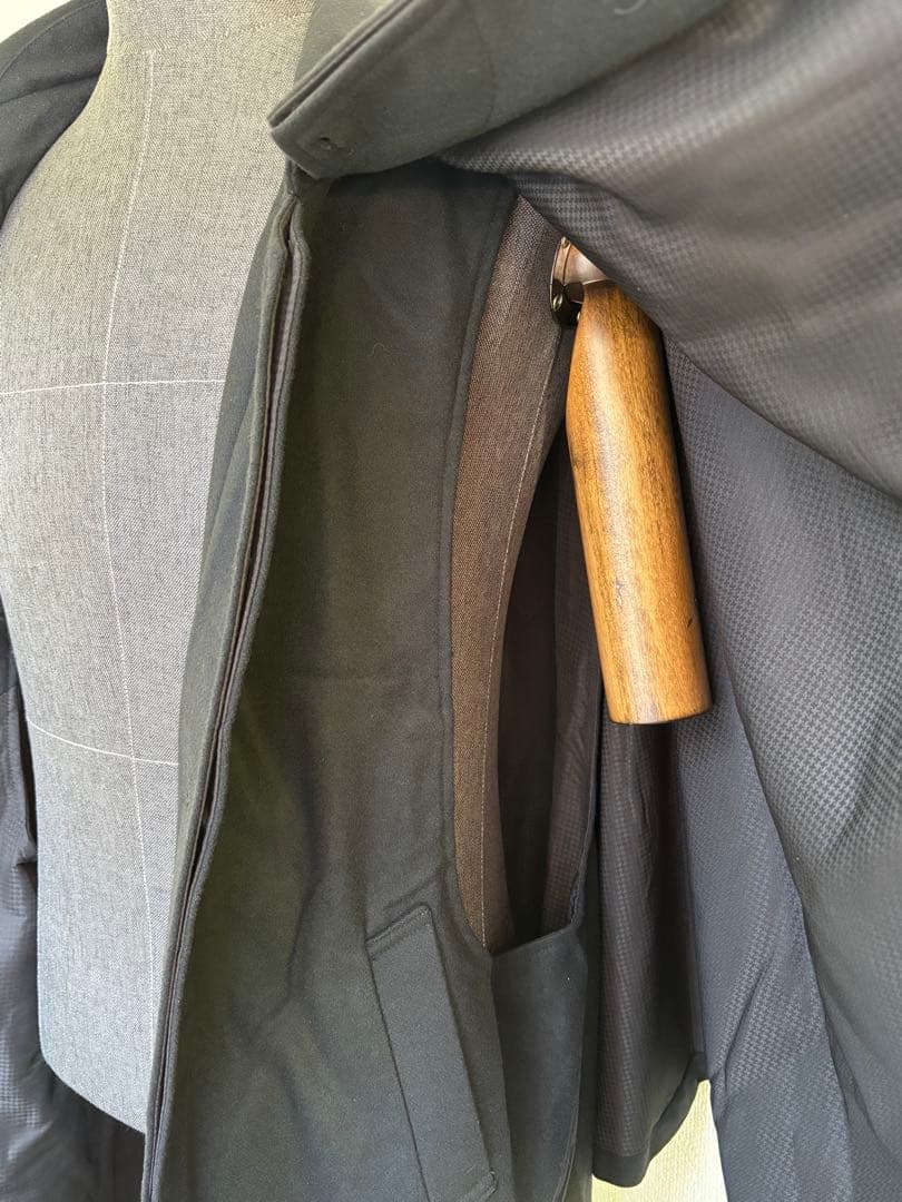 260103-12⭕️ 和装コート　ウール混　新品　紳士用　メンズ　コート　和装