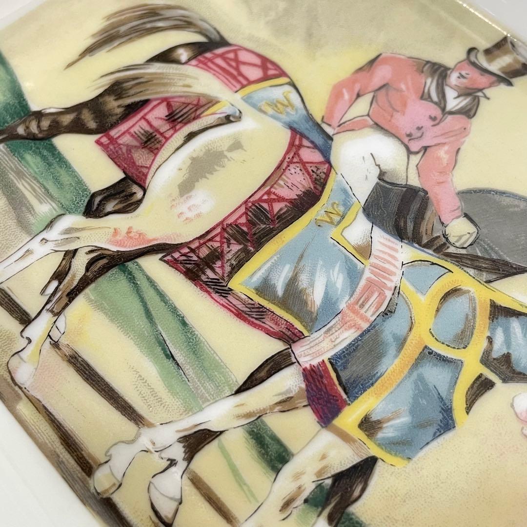 た*ま様 HERMES エルメス　灰皿　アッシュトレイ　陶器　マルチカラー