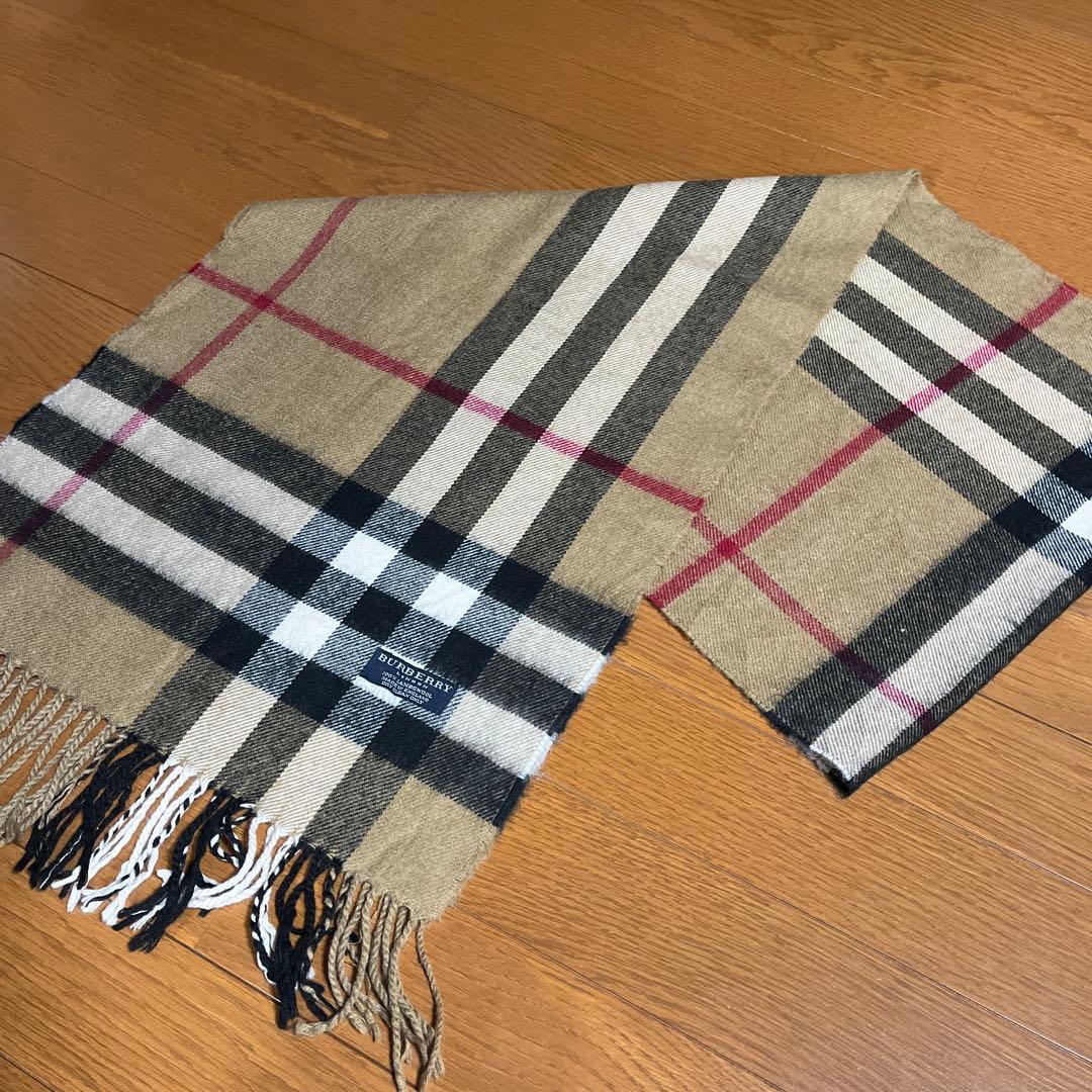 Burberry バーバリー マフラー ラムウール メガチェック ノバチェック