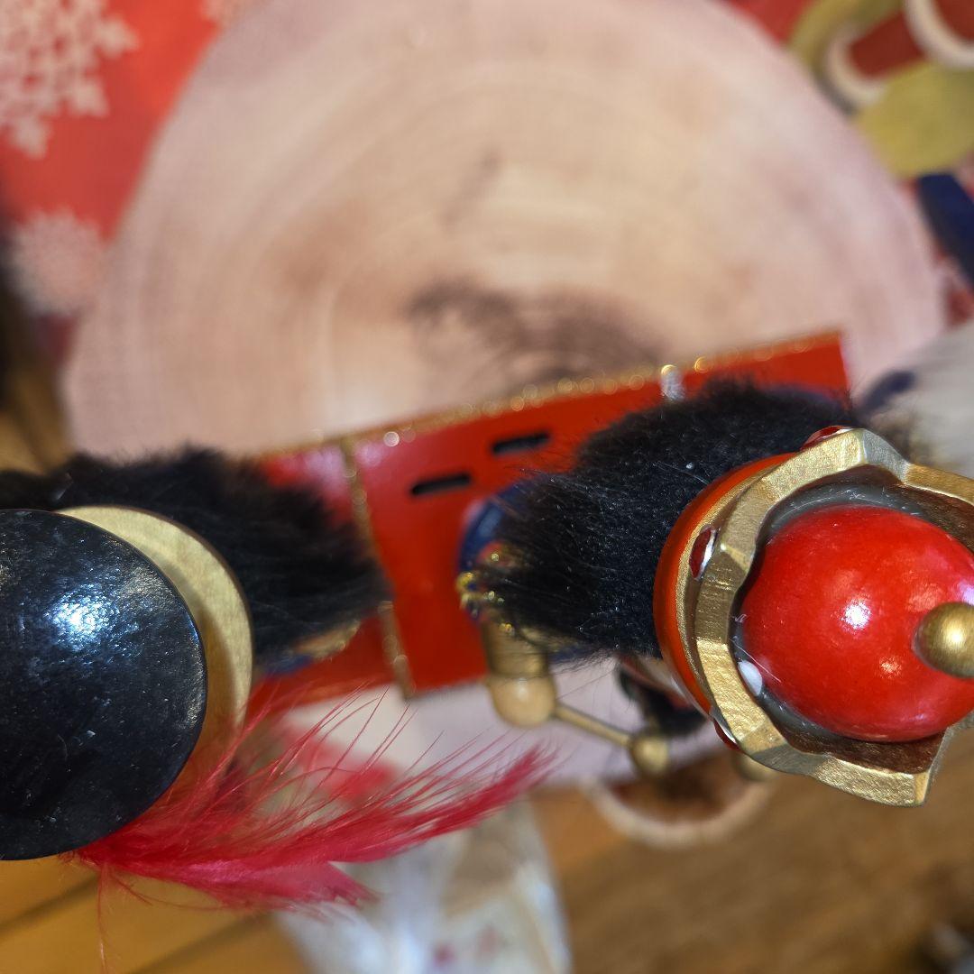 木製 くるみ割り人形 オルゴール