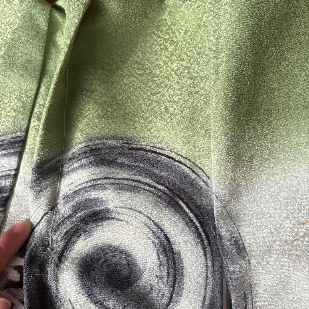 と*︎様 七五三3歳～5歳 男の子 着物 袴セット 龍柄 グリーン系