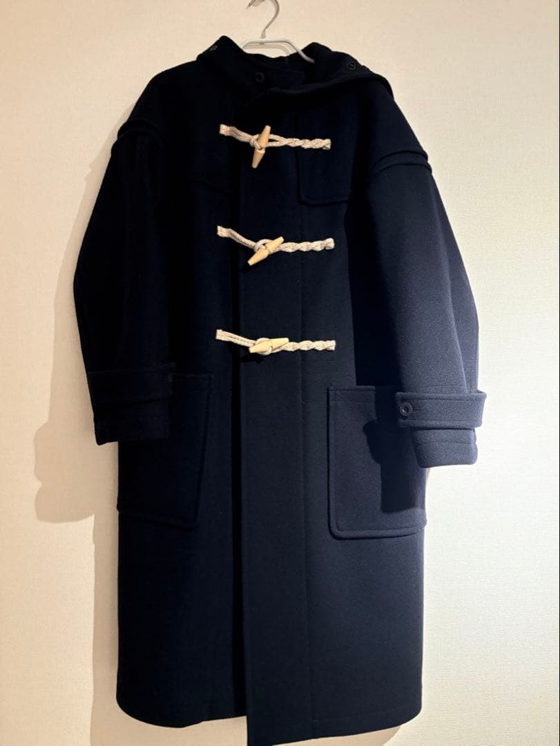 HYKE/ハイク　ダッフルコート　ネイビー　size1