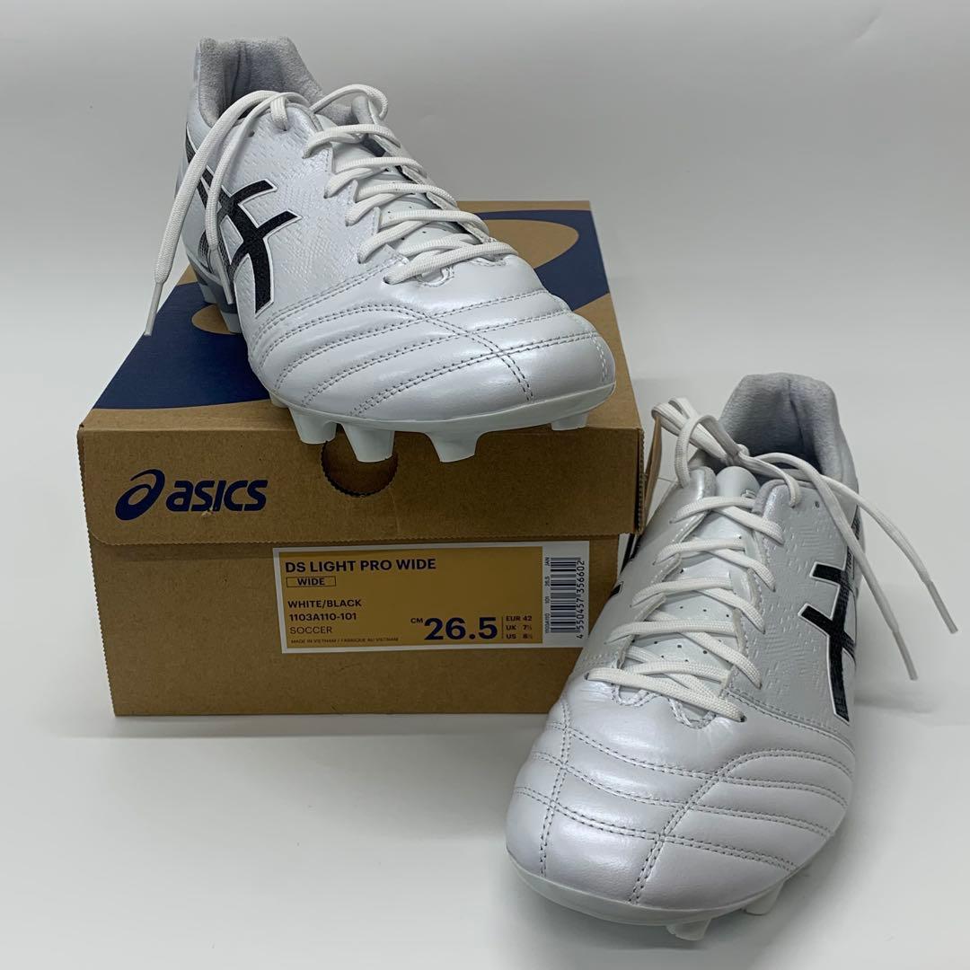 【新品未使用】 アシックスDS Light Pro Wideサッカー26.5cm