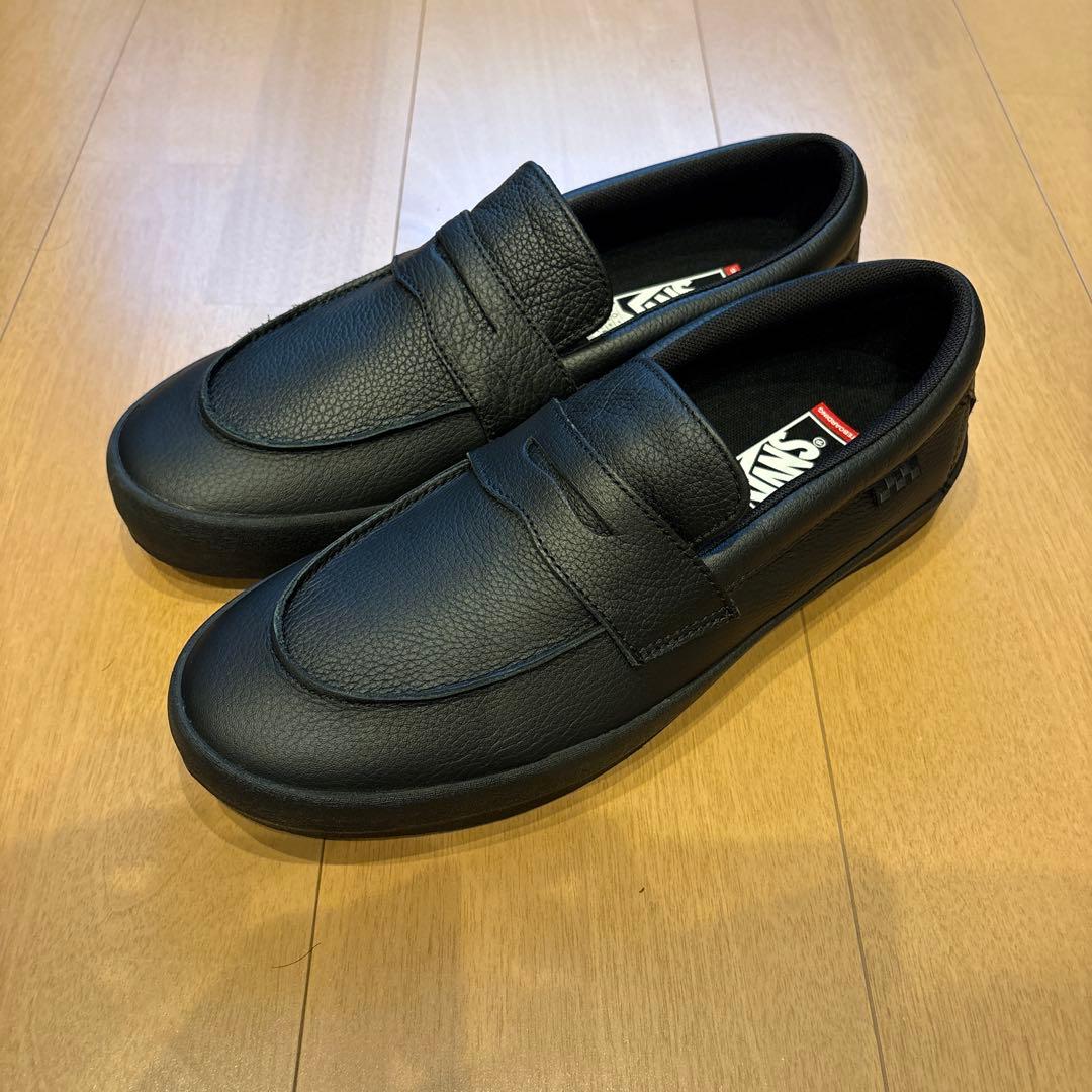 靴 VANS skate loafer