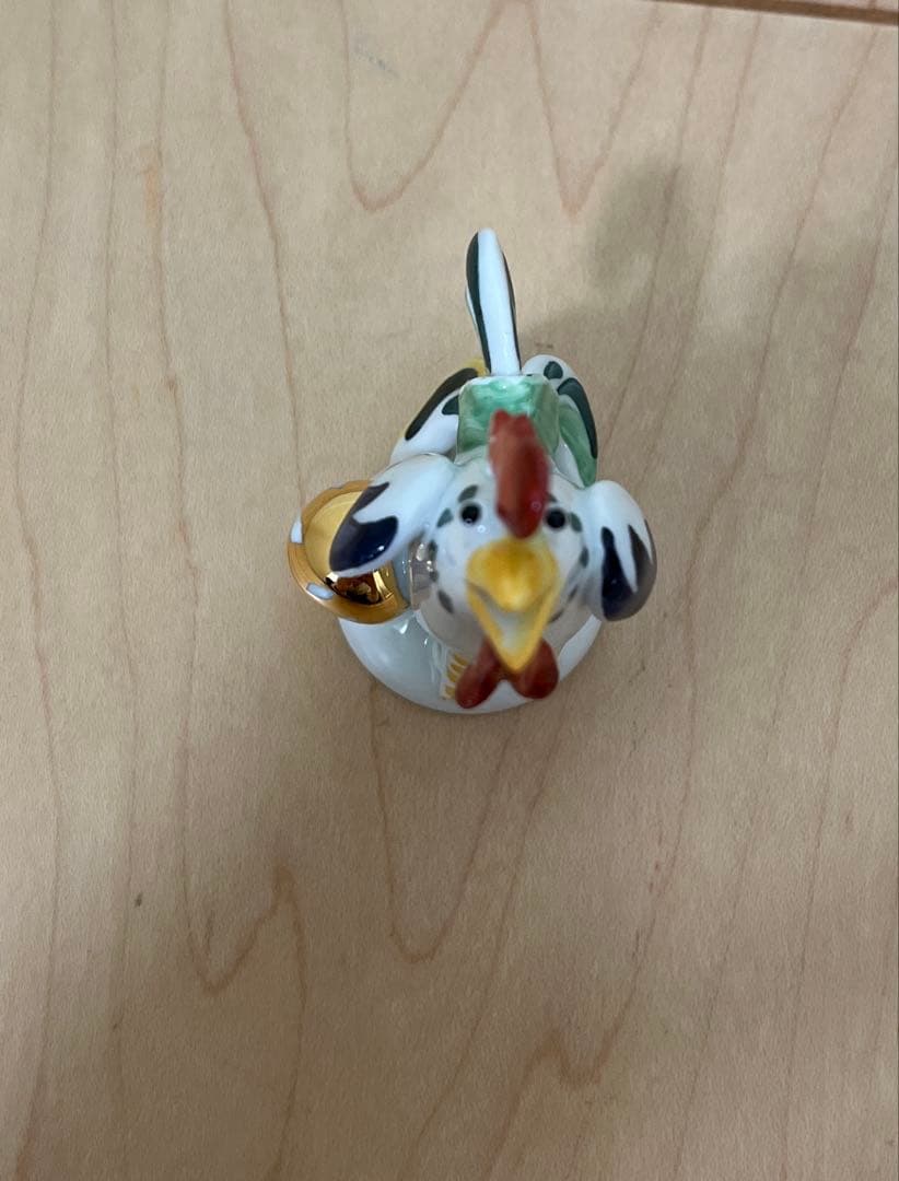 Meissen マイセン 干支シリーズ 酉　とりどし　フィギュリン