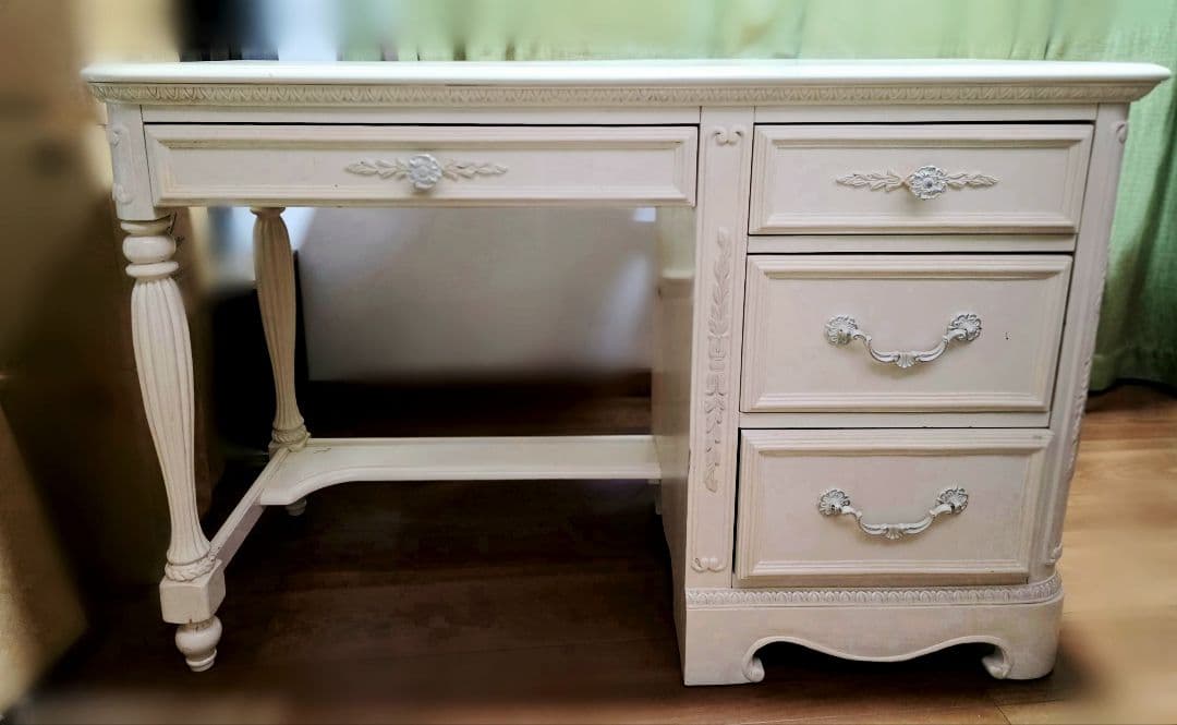 ジェシカマクリントック デスク 机 ロココ ヨーロピアン 姫家具 アンティーク