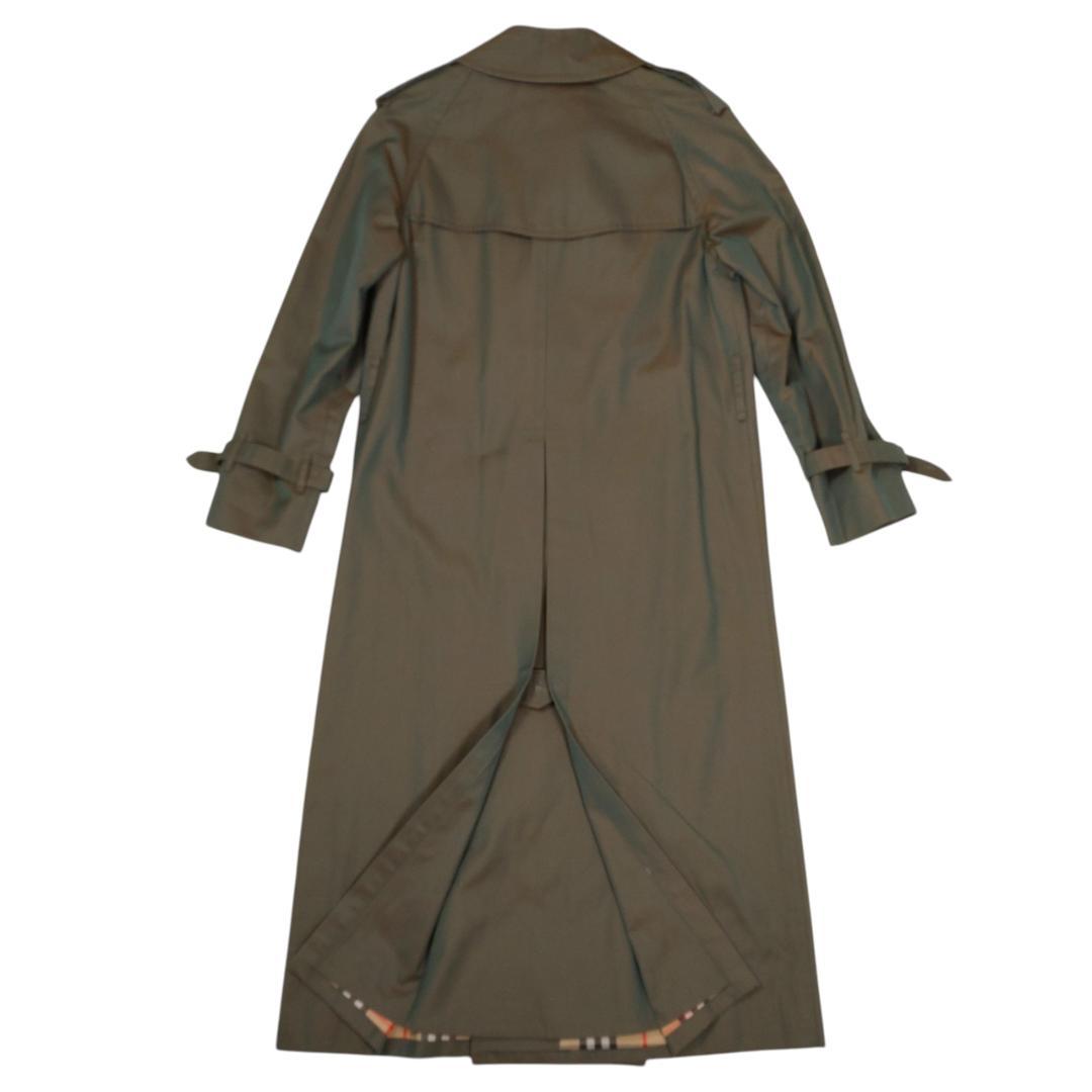 極美品✨BURBERRYS バーバリー ロング トレンチコート 玉虫色