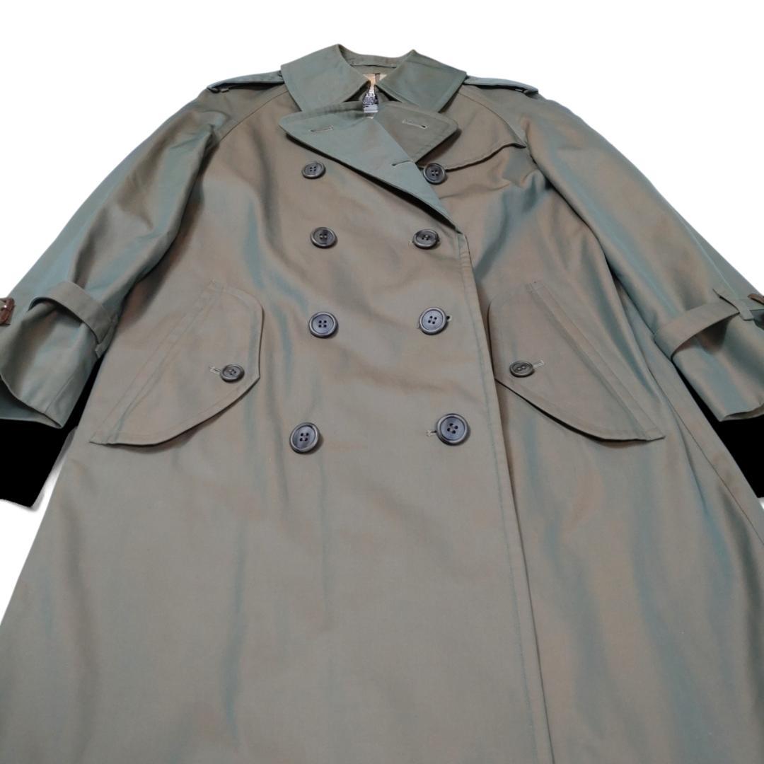 極美品✨BURBERRYS バーバリー ロング トレンチコート 玉虫色