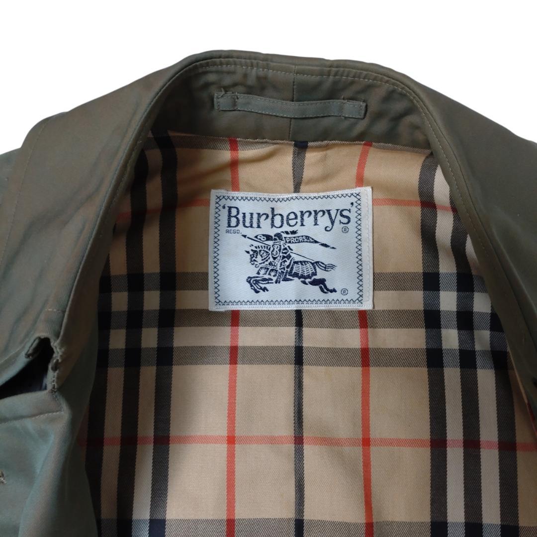 極美品✨BURBERRYS バーバリー ロング トレンチコート 玉虫色