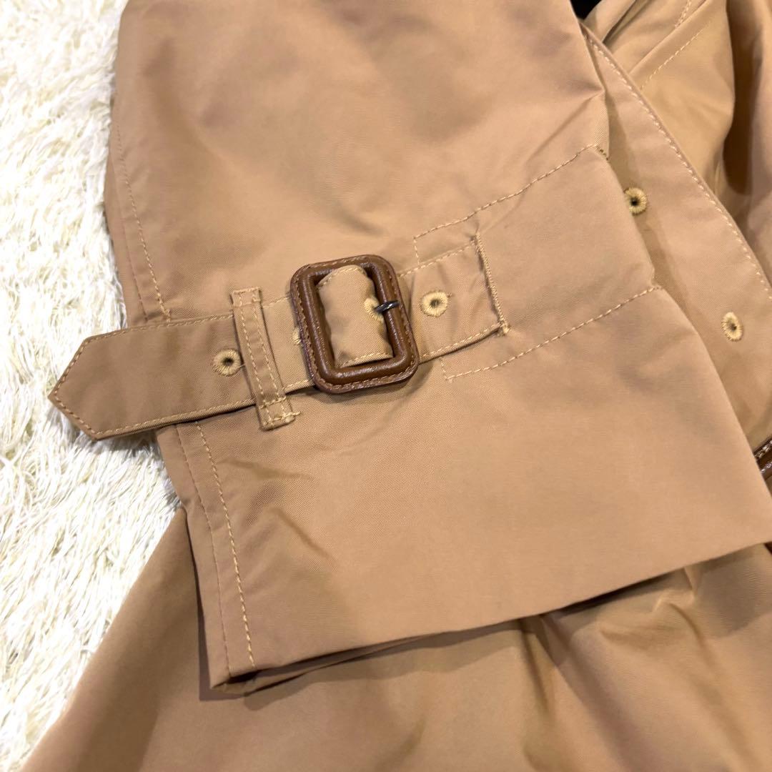 新品✨ グラム glamb ロングトレンチコート 定価3万6千円 L ベージュ