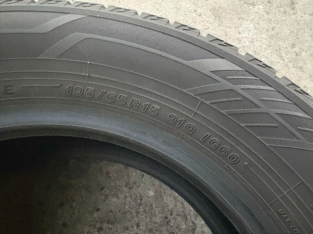 送料無料　195/65R15 ヨコハマ　アイスガード6　4本セット