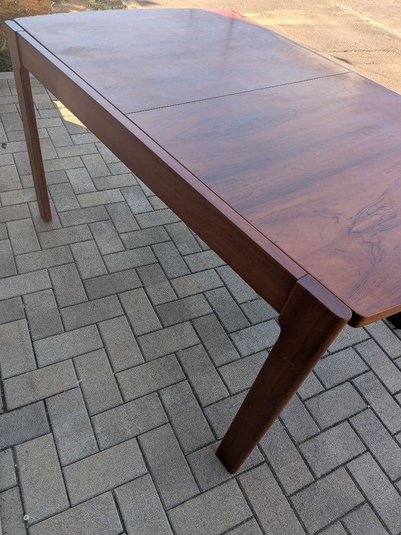 【希少】天童木工 ブラジリアンローズウッド エクステンション ダイニングテーブル