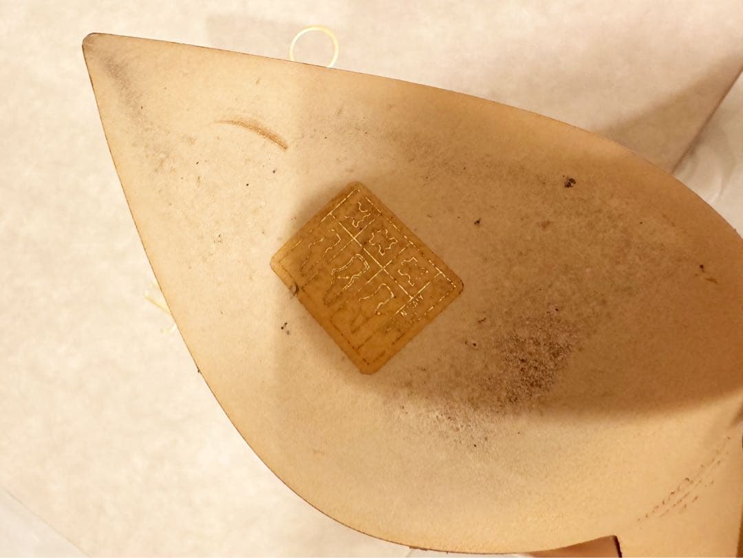 【極美品】JIMMY CHOO クリスタルストラップ バレエパンプス 34.5