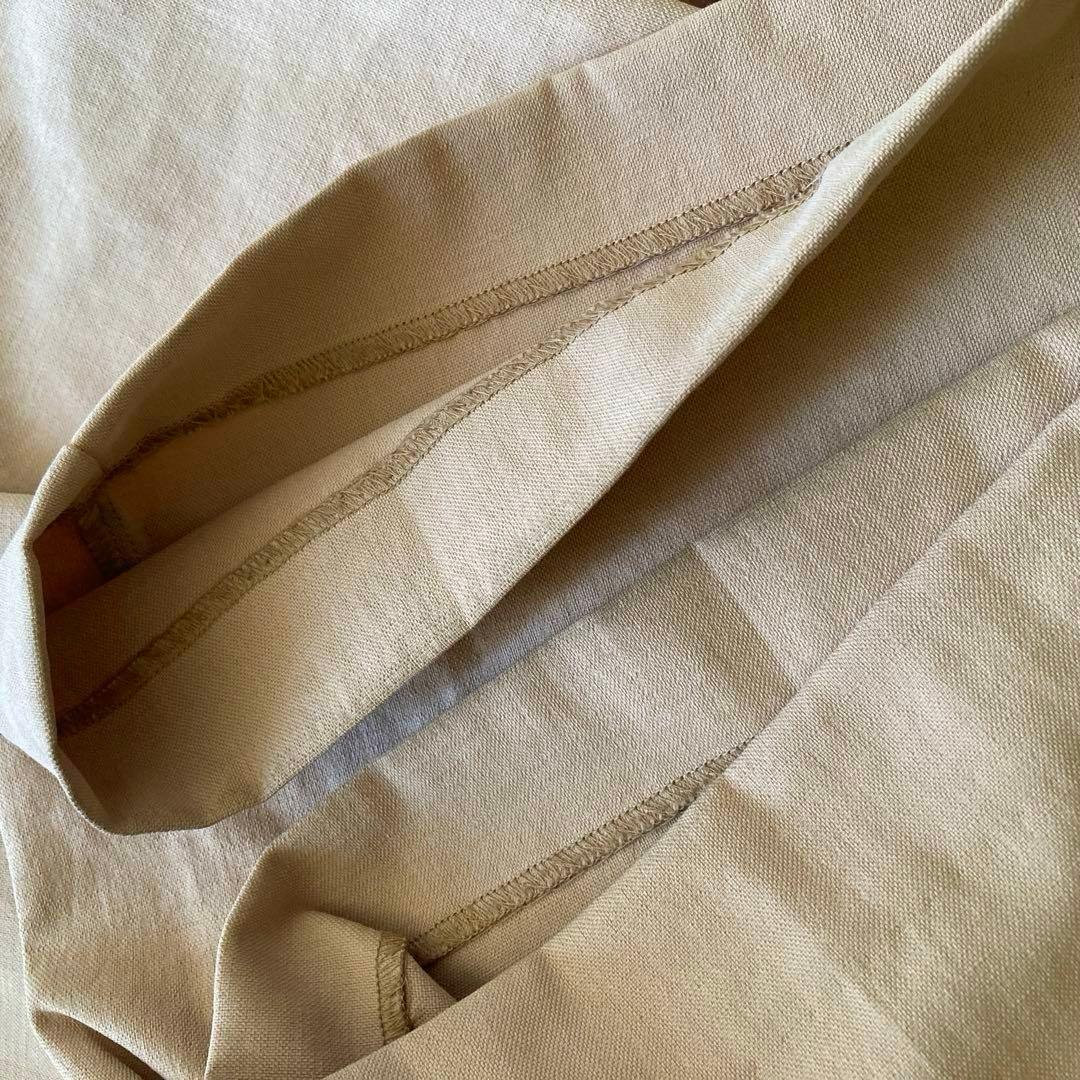 【美品】PLST(プラステ) リネンブレンド ノーカラー スーツ 上下セット