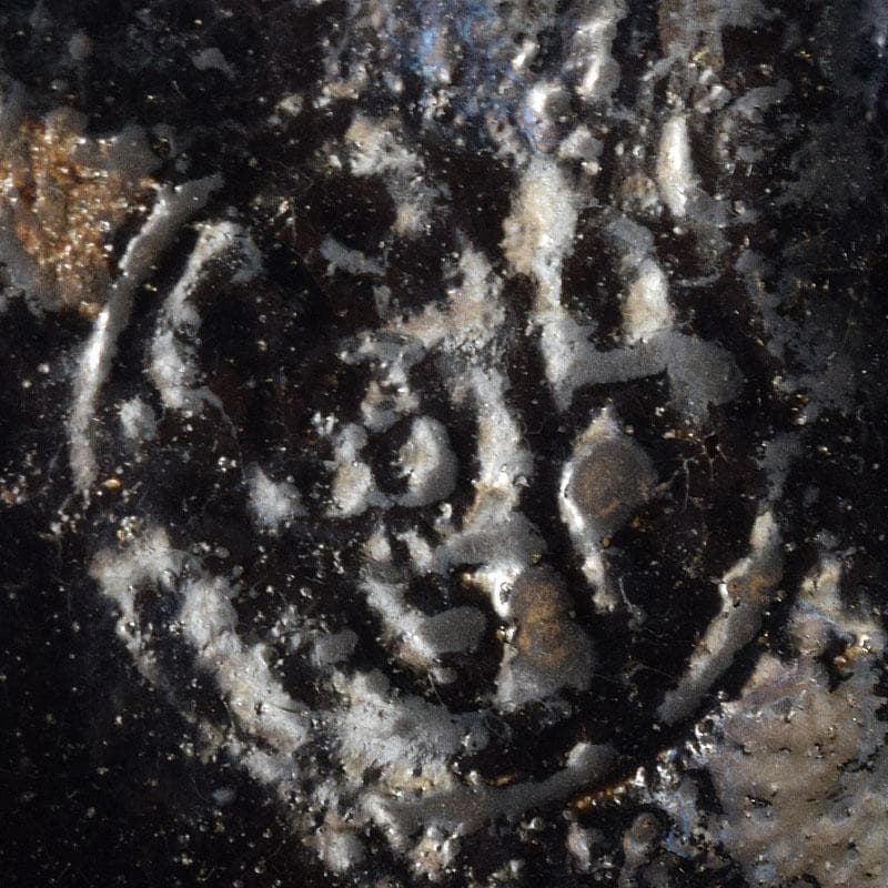 茶道具　黒楽茶碗　時代箱　V　R8626