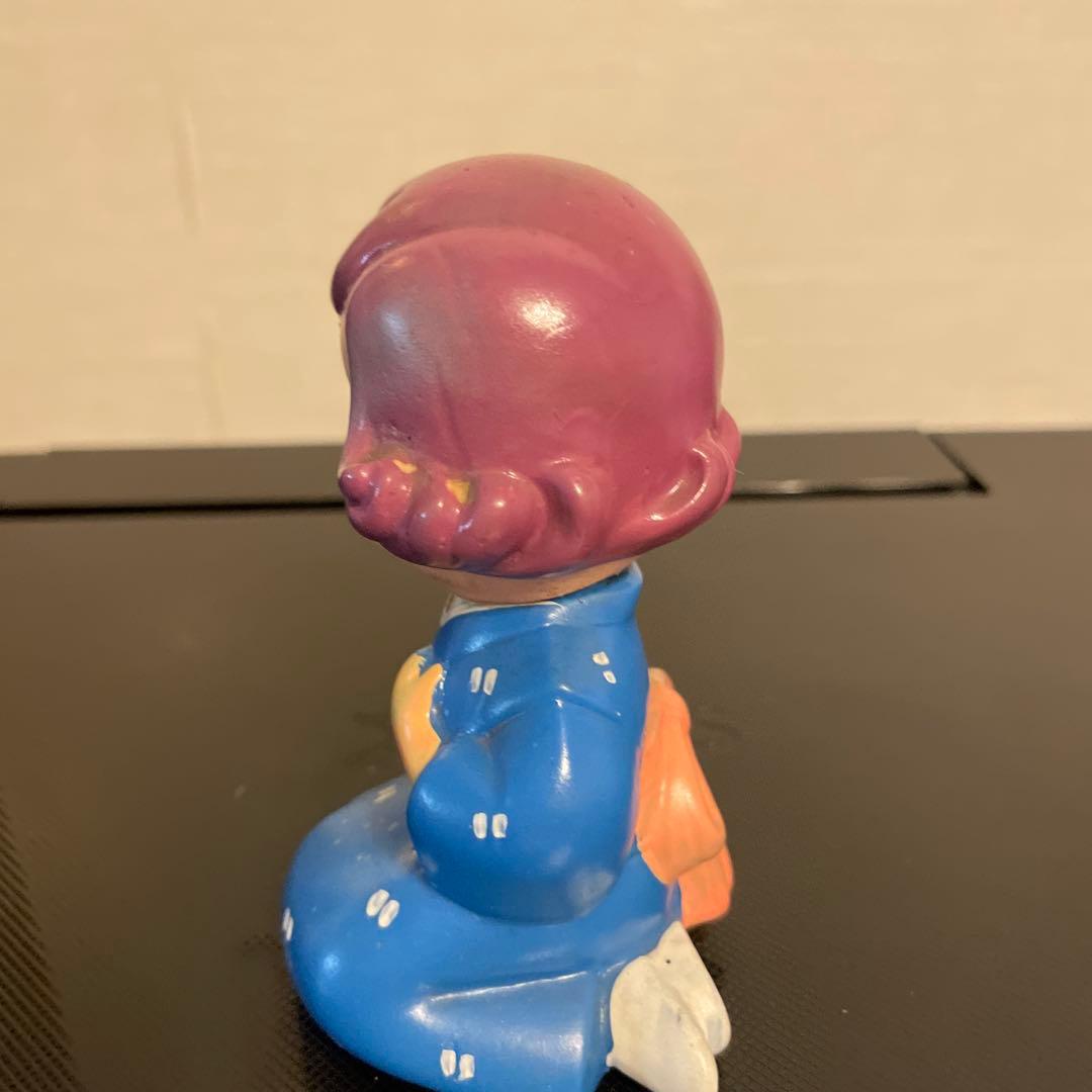 値下げ❗️まとめ売り❗️22㎝のばらちゃん座り❗️勧業銀行 ソフビ昭和レトロ