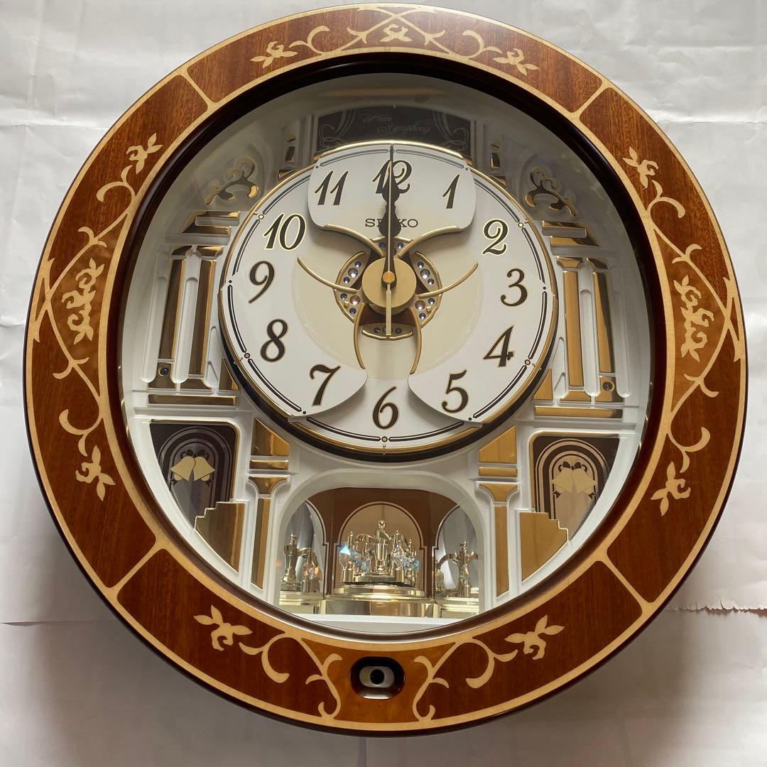 SEIKO からくり掛け時計 電波式 RE580B