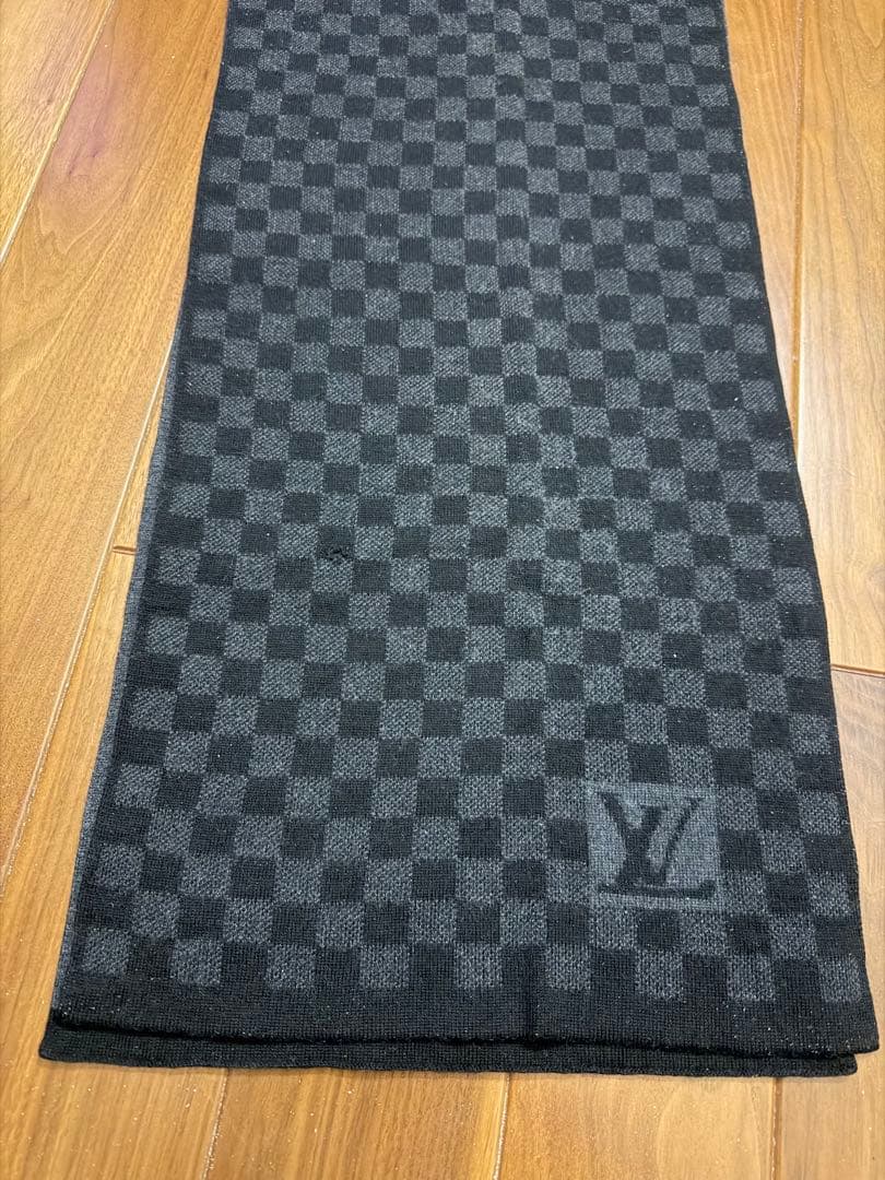 ルイ・ヴィトン ダミエマフラー ブラック